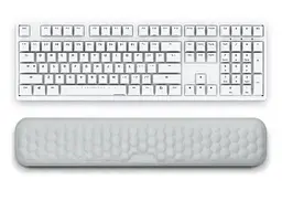 Килимок для клавіатури Joy 440х80х20 мм білий (hub_fx71kr) - мініатюра 6
