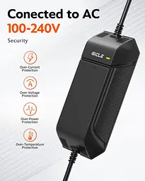 Адаптер живлення CICLE 220V → 12V до 180 Вт для автомобільних пристроїв - мініатюра 5