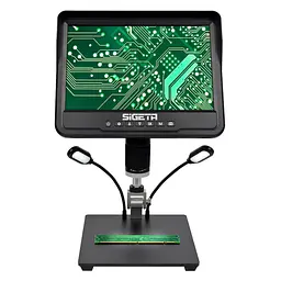 Цифровий мікроскоп Sigeta Spectrum 10x-300x 5 MP 10.1" LCD