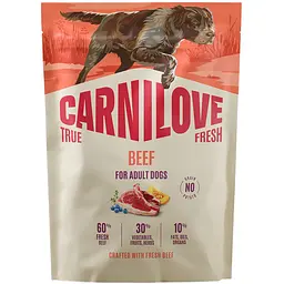 Сухий корм для собак Carnilove True Fresh Beef яловичина 1.5 кг
