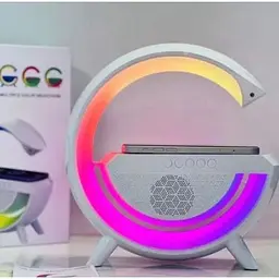 Світильник з бездротовою зарядкою для телефону BT-2301 Bluetooth RGB - мініатюра 3