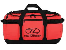 Сумка дорожня водозахисна Highlander Storm Kitbag 65L Red (DB123-RD) - мініатюра 1