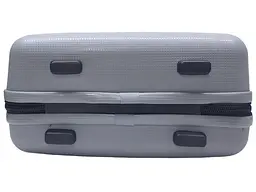 Б'юті-кейс Milano bag 0306/14 колір срібний розмір великий L - мініатюра 3
