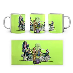Кружка GeekLand Неймовірні пригоди ДжоДжо JoJo's Bizarre Adventure Герої ДжоДжо Зелений фон JJ 02.420 - мініатюра 4