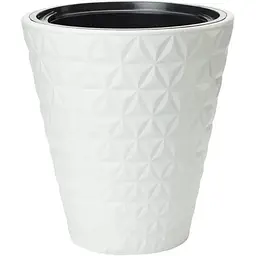 Горщик для квітів Form-Plastic Diamant-30 14.6 л білий (2900-011)