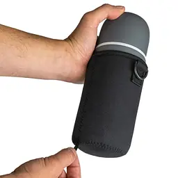 Чохол для термоса Tribe Neoprene Cover Soft touch 0,75 л black (T-DF-0017-black) - мініатюра 6