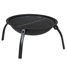 Гриль вугільний Bo-Camp Firebowl Harrow Black (8108500), Чорний