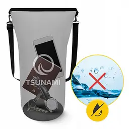 Гермомішок TSUNAMI Dry Pack 20 л водозахисний TS014 (P-5905973400015) - мініатюра 4