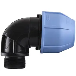 Коліно ПНД Vsplast 50x1 1/2 '' ЗР 4003 000007899