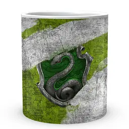 Кухоль GeekLand Harry Potter Гаррі Поттер Слізерін HP 002.08 330 мл білий - мініатюра 2