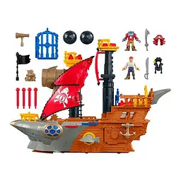 Ігровий набір Imaginext Піратський корабель (DHH61) - мініатюра 4