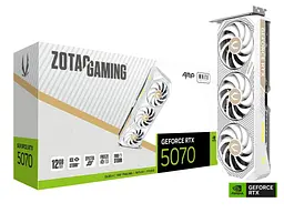Відеокарта GeForce RTX 5070 12GB Zotac AMP White Edition (ZT-B50700FQ-10A)