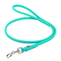 Повідець для собак шкіряний Waudog Glamour круглий XS Д 6 мм Дл 183 см (2034381300006)