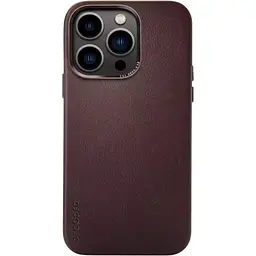 Шкіряний чохол Decoded Leather Case MagSafe Apple iPhone 13 Pro Max/12 Pro Max (6.7") Chocolate Brown - мініатюра 2