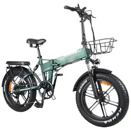 Електровелосипед Trigo фетбайк 20 дюймів 1200W 48V 24Ah бірюзовий