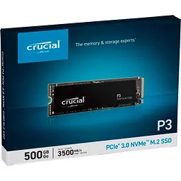 SSD накопичувач Crucial P3 500GB [CT500P3SSD8] [130890] - мініатюра 4