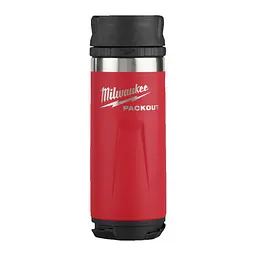 Термочашка PACKOUT MILWAUKEE Sip Lid, 532мл, червона