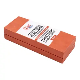 Пластилін скульптурний теракотовий 400 г ROSA Studio