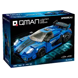 Конструктор Qman Гоночний автомобіль, 91006, 319 деталей