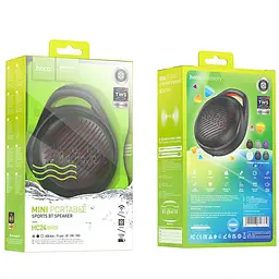 Bluetooth Колонка Hoco HC24 Hearty sports Black - мініатюра 4