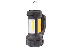 Ліхтар ручний кемпінговий на батарейках Mastertool 94-0804 2LED x 3 Вт (1COB) x 4 режими - мініатюра 2