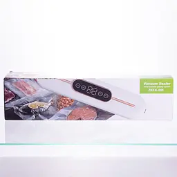 Вакууматор побутовий Yiwu для сухих і вологих продуктів 90 Вт вакуумний пакувальник Жовтий + 10 пакетів HP-11-15Y - мініатюра 9