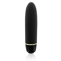 Віброкуля RIANNE S - Classique Vibe мінівібратор на 7 режимів, чохол-косметичка Stud Black - мініатюра 2