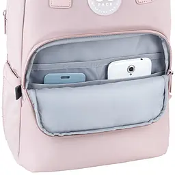 Рюкзак GoPack Teens 122M-4 Рожевий (GO26-122M-4) - мініатюра 11