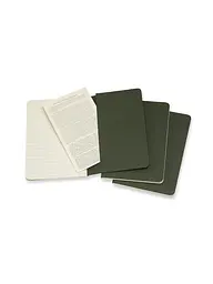Записник Moleskine Cahier кишеньковий, Лінійка Зелений (CH011K15) - мініатюра 4