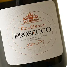 Вино ігристе Prosecco Villa Cornaro DOC Extra Dry біле сухе 0.75 л - мініатюра 3