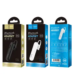 Bluetooth-гарнітура Hoco E36 Free Sound Business Bluetooth Headset (Black) [73928] - мініатюра 6