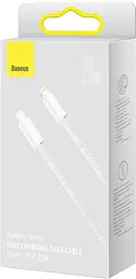 Кабель Baseus Dynamic Series Fast Charging Data Cable Type-C to iP 20W 1m CALD000002 White - мініатюра 2