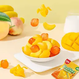 Желейні цукерки Amos Peelerz Assorted Fruit Peelable Gummy 350г - мініатюра 4