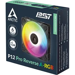 Кулер до корпусу Arctic P12 Pro Reverse A-RGB (ACFAN00322A) - мініатюра 6