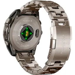 Смарт-годинник Garmin Fenix 8 AMOLED Sapphire 47mm Titanium with Vented Titanium Bracelet [010-02904-40] [115090] - мініатюра 6
