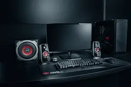 Комплект акустики 2.1 Trust GXT 38 Tytan Ultimate Bass Speaker Set Black - мініатюра 5