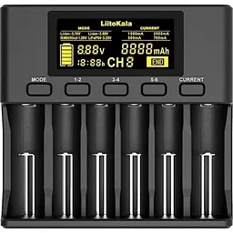 Універсальний зарядний пристрій LiitoKala Lii-S6 EU на 6 каналів - мініатюра 2