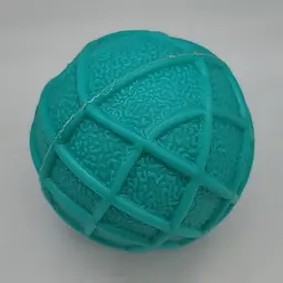 Тенісний м'яч для собак зі звуком Bonny TPR Pet Teething Dog Chew Toy, M Блакитний