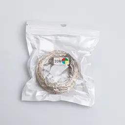 Гірлянда Роса нитка 200 LED довжина 20 м USB, мультиколор GarlandoPro USB200L20MWML - мініатюра 20
