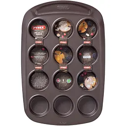 Форма для маффінів Pyrex ASIMETRIA 12 шт. 6.5 см kuh0016040