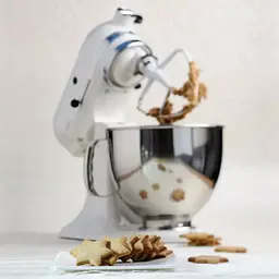 Планетарний міксер KitchenAid Artisan 4.8 л сріблястий (5KSM175PSECU) - мініатюра 11