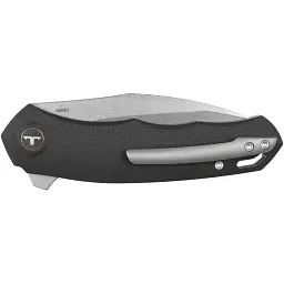 Ніж Cimmerian Knives C1 SW Half Serrated N690 Black - мініатюра 4