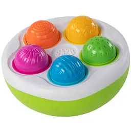 Сортер-балансир Fat Brain Toys Spinny Pins Неваляшки (F248ML) - мініатюра 3