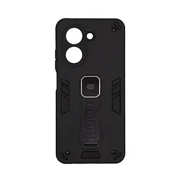 Чехол для Xiaomi Redmi A5 4G (UA), Proover, черный, с подставкой и магнитом, противоударный, ударопрочный, бронированный, панель-накладка, защита всего корпуса, термополиуретан (TPU) + поликарбонат (PC), ArmorStandart (ARM85964)