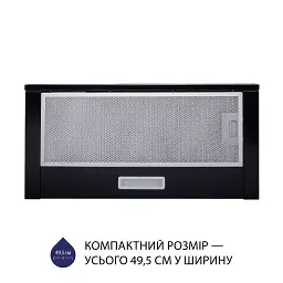 Витяжка телескопічна Minola HTL 5214 BL 700 LED - мініатюра 2