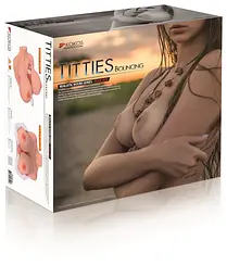 Мастурбатор-груди Kokos Bouncing Titties F - мініатюра 5