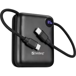 Павербанк Sandberg Black 10 000 mAh / 20 Вт (421-26)