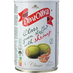 Оливки з креветкою Diva Oliva 300 г - мініатюра 4