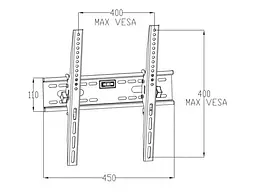 Настінне кріплення Vinga TM20-4451 - мініатюра 12