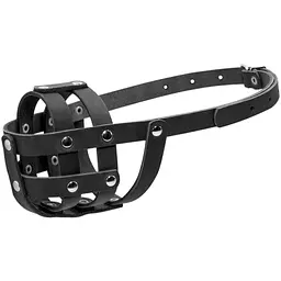 Намордник для собак Collar м'який №0 (спанієль) чорний (06331) - мініатюра 2